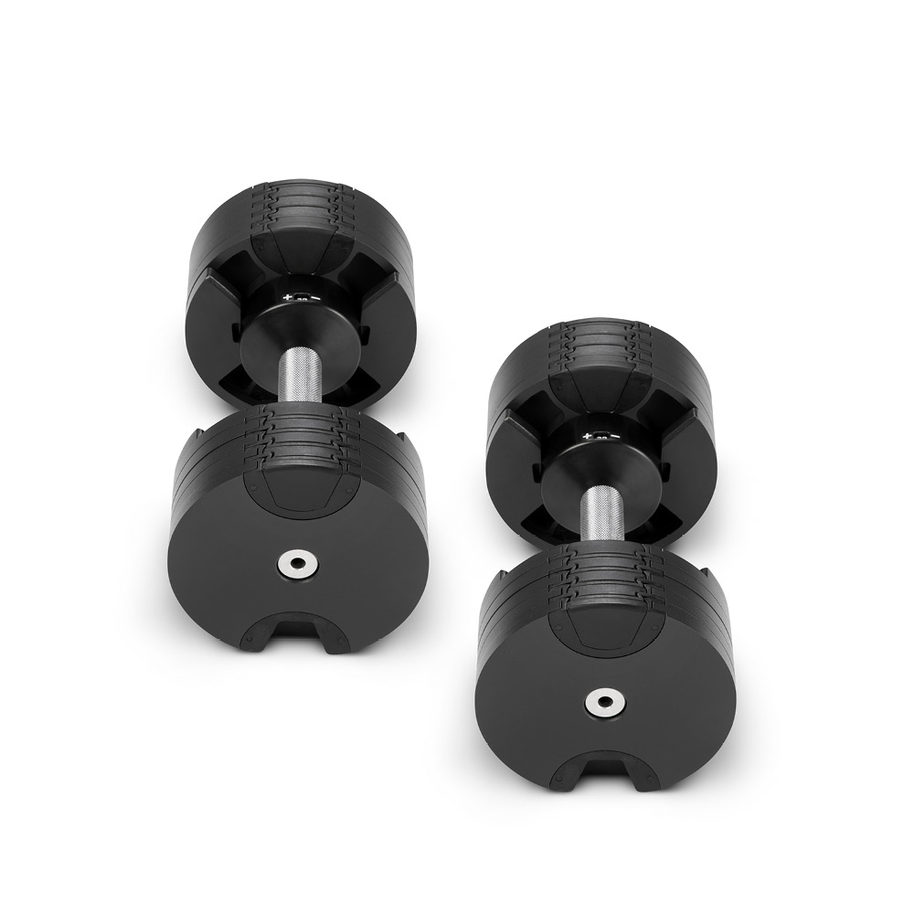 NÜOBELL 2x20 kg med 2 kg viktsteg - 4