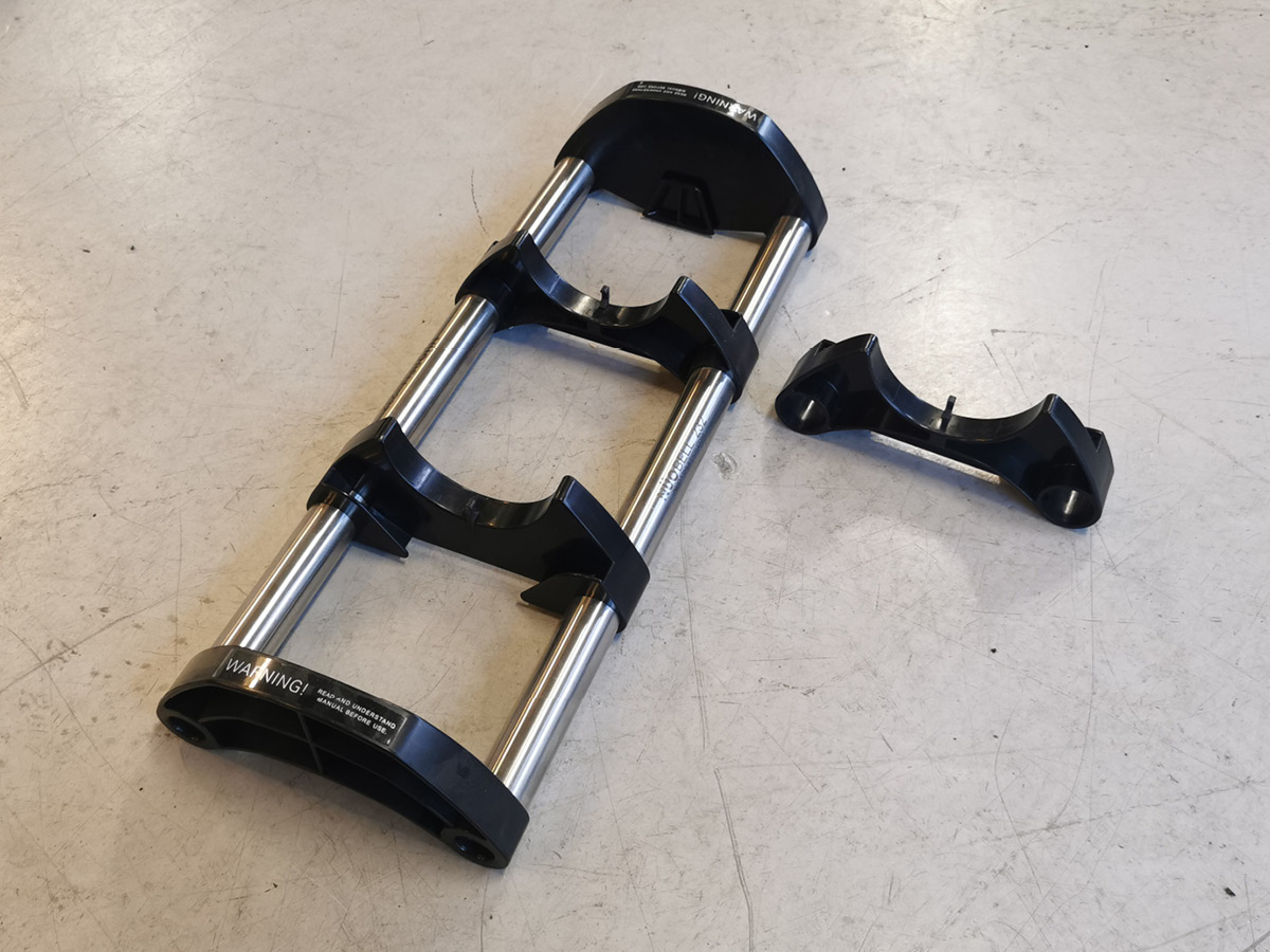 Plastdetalj till NÜOBELL hantlar med 2 kg viktsteg - 2