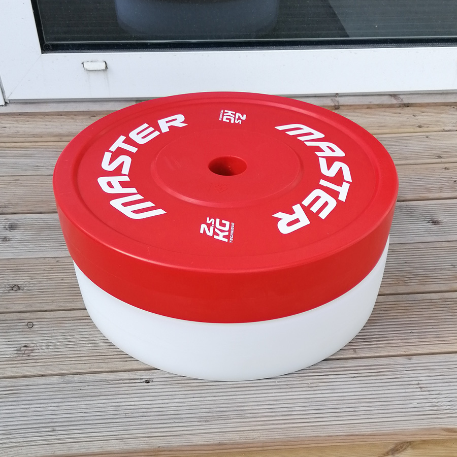 Teknikvikt 45cm / 2,5 kg / Röd Master - 3