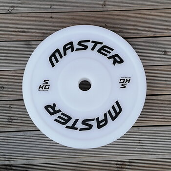 Teknikvikt 45cm / 5 kg / Vit Master