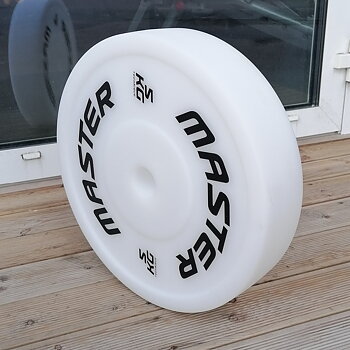 Teknikvikt 45cm / 5 kg / Vit Master