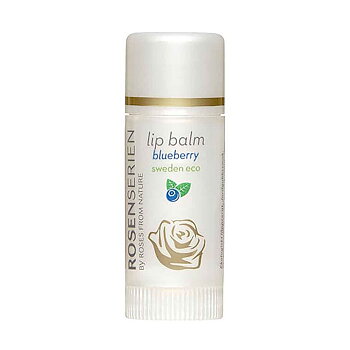 Lip Balm EKO Blueberry 7,5 ml Rosenserien