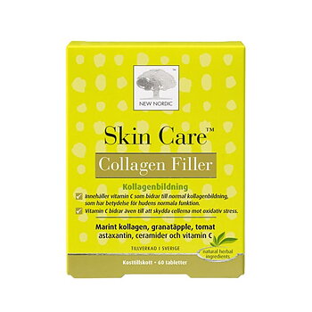 Skin Care Collagen filler 60 tab New Nordic