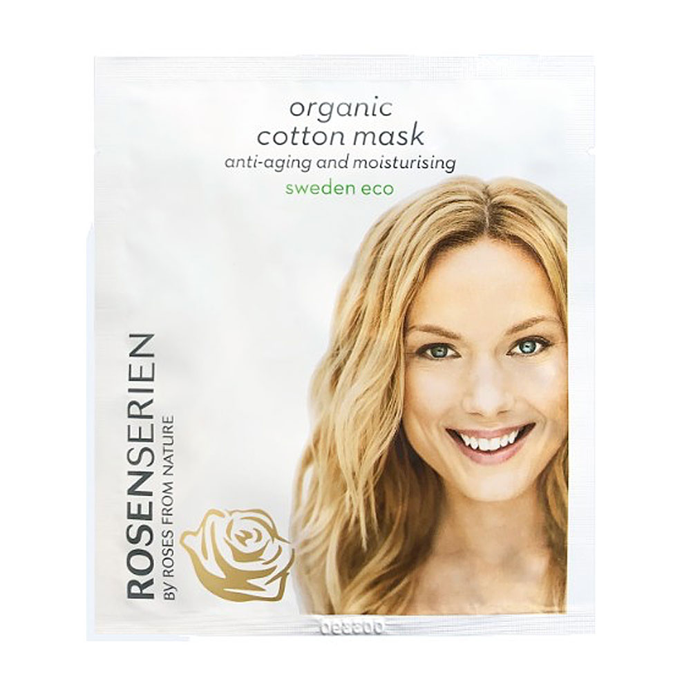 Organic Cotton Mask 15 ml Rosenserien