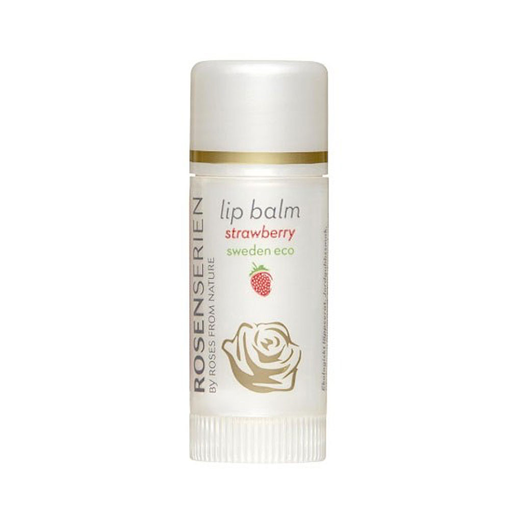 Lip Balm EKO Strawberry 7,5 ml Rosenserien