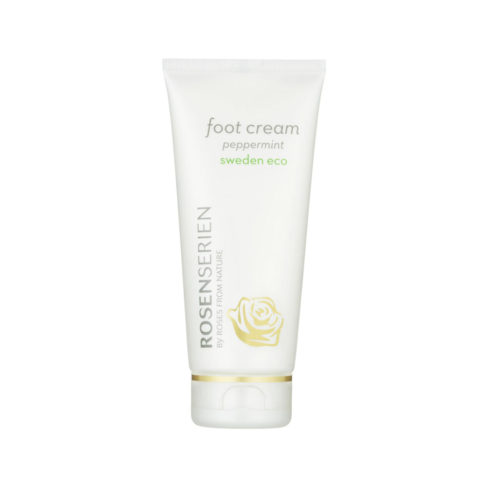 Foot Cream Peppermint EKO 100 ml Rosenserien