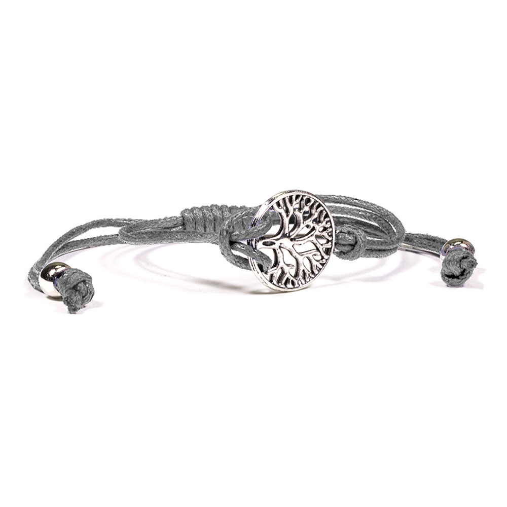 Armband antracit Tree of Life