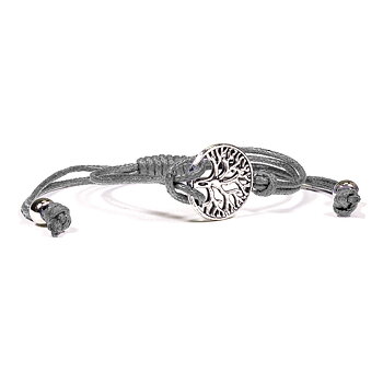 Armband antracit Tree of Life
