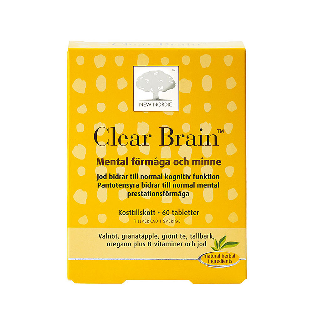 Clear Brain 60 tab New Nordic