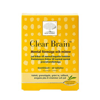 Clear Brain 60 tab New Nordic