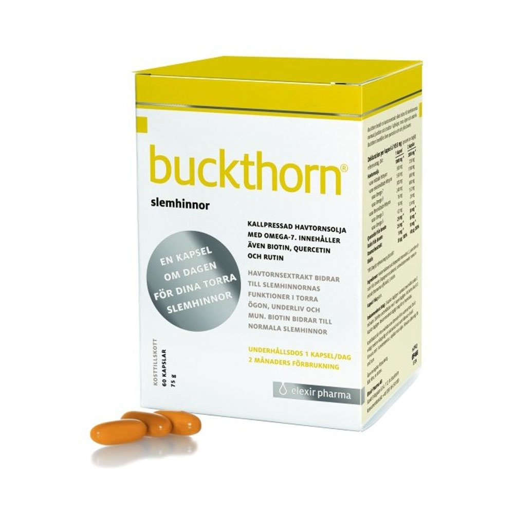 Buckthorn 1000 mg 60 kap Elexir Pharma