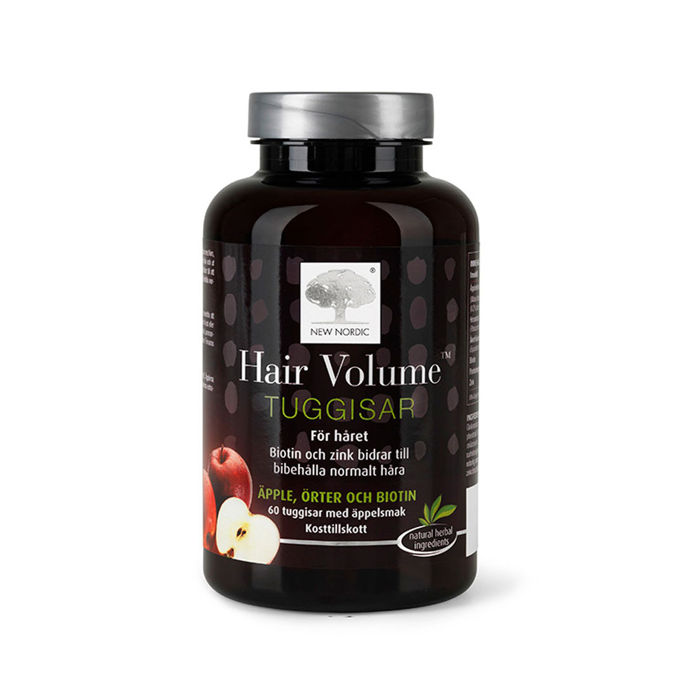 Hair Volume Tuggisar 60 tab New Nordic