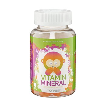 Monkids Vitamin & Mineral 60 tuggtabletter Acrilex