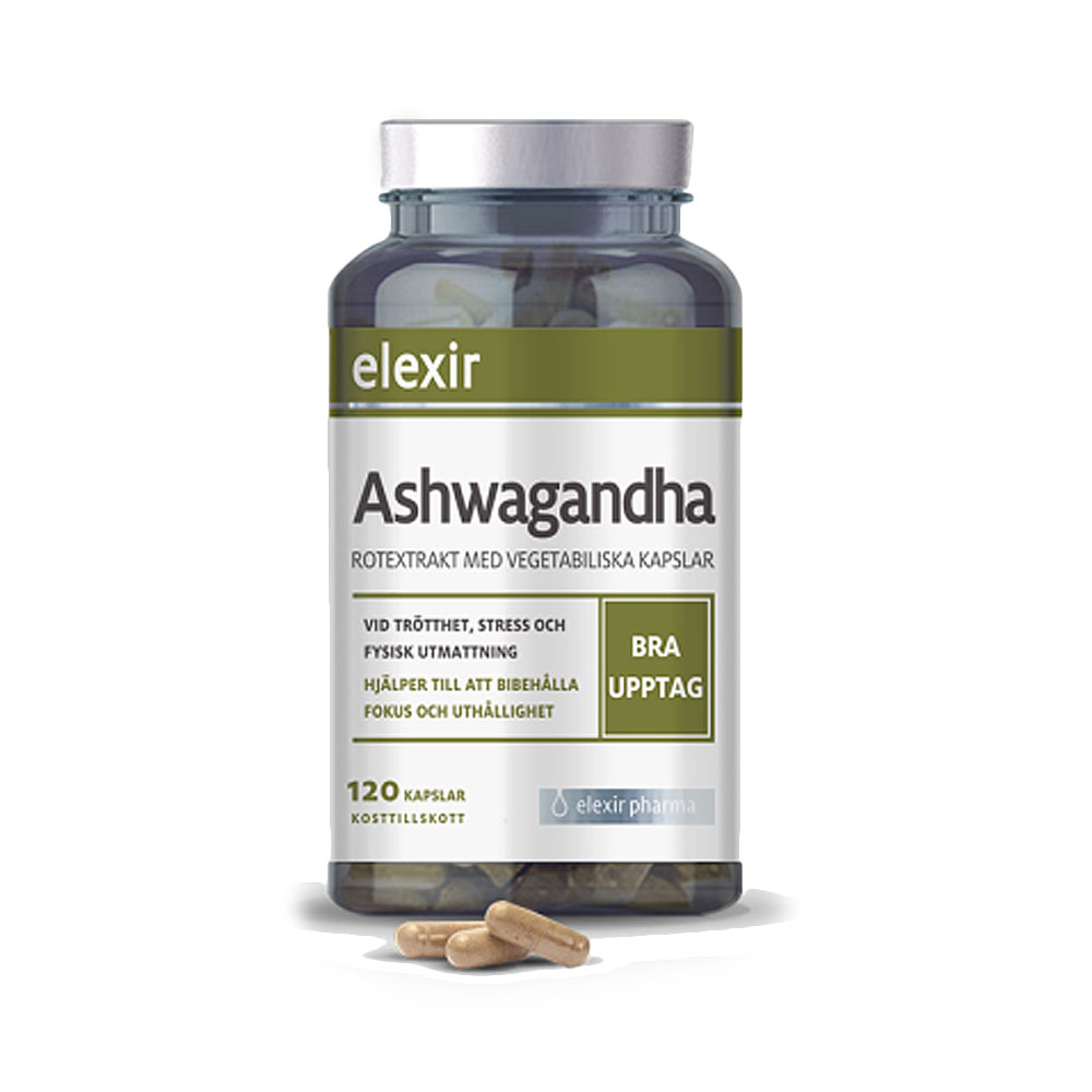 Ashwaganda 120 kap Elexir Pharma