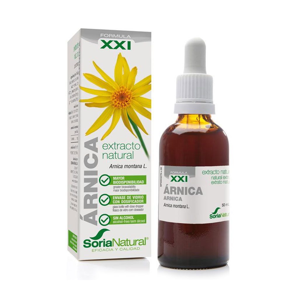 Arnika (Arnica) XXI 50 ml Soria Natural