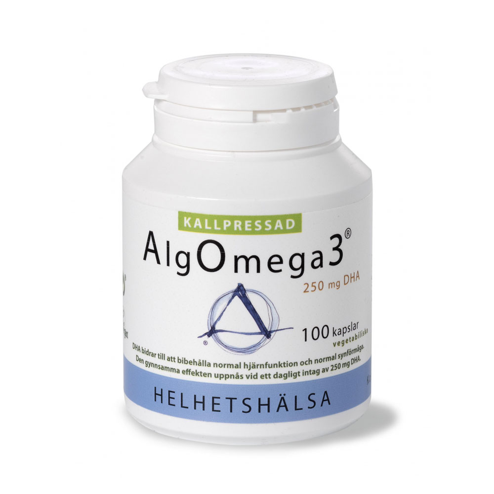AlgOmega kallpressad 100 kap Helhetshälsa