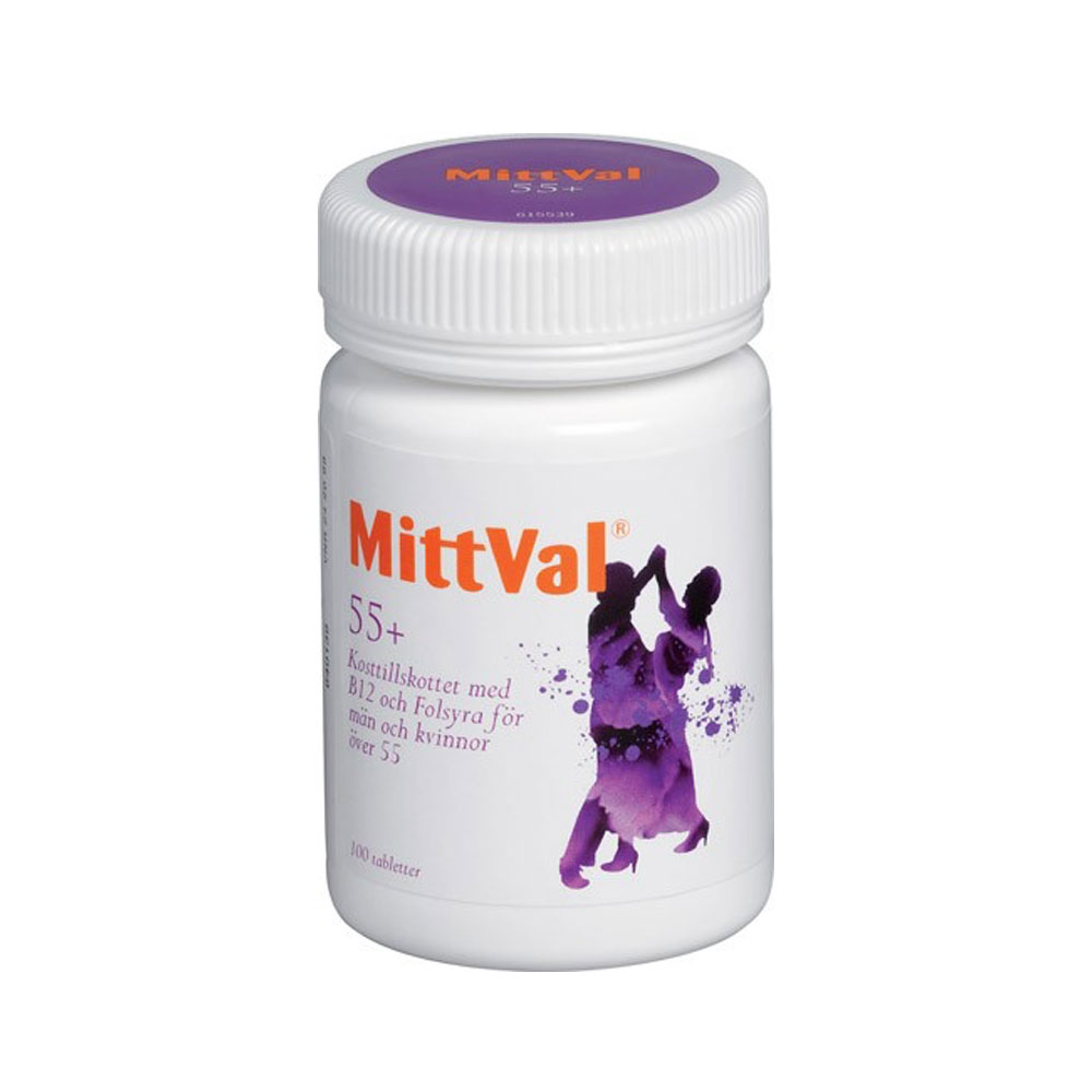 MittVal 55+ 100 tab