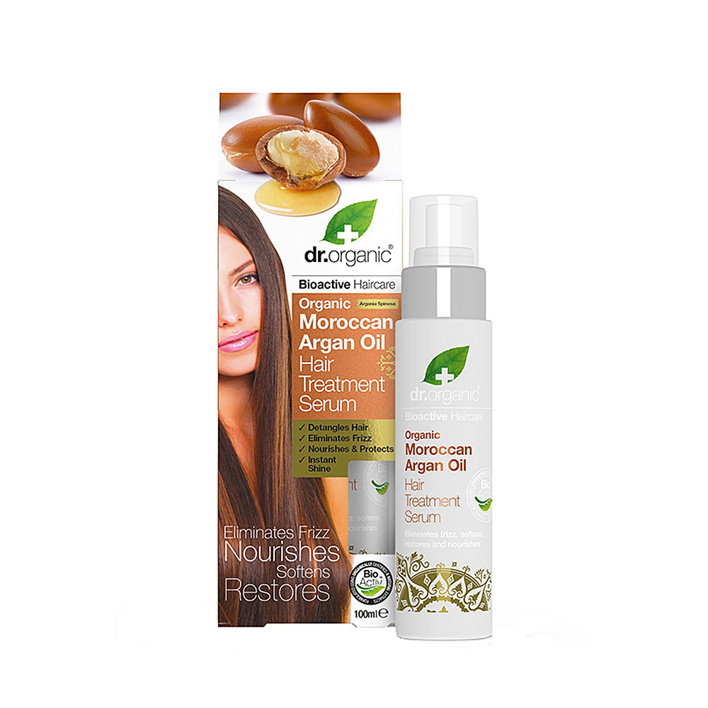Moroccan Argan Oil Hair Treatment Serum 100 ml Dr Organic