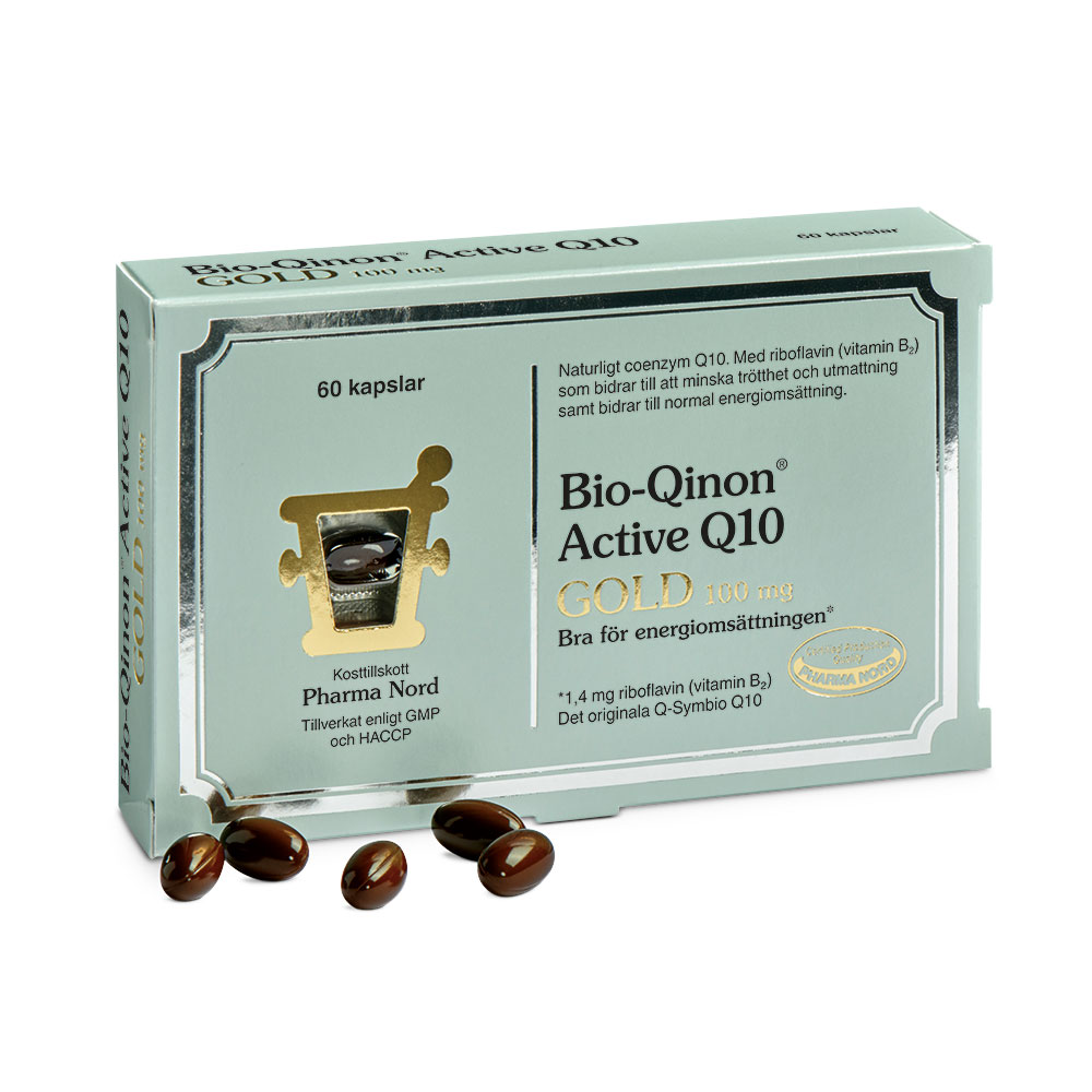 Bio-Qinon Active Q10 Gold 100 mg 60 kap Pharma Nord