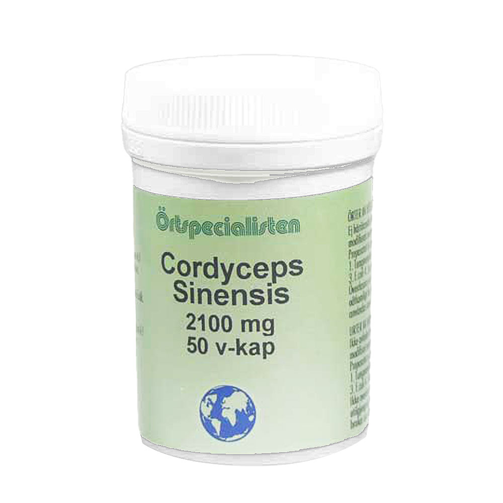 Cordyceps sisensis 2100mg 50 kap Örtspecialisten
