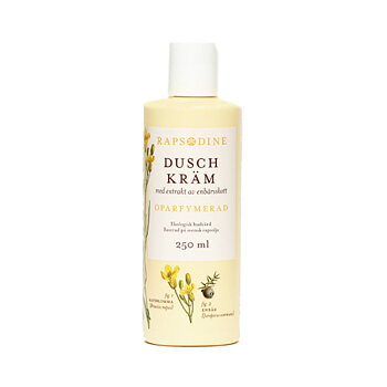 Duschkräm oparfymerad 250 ml Rapsodine