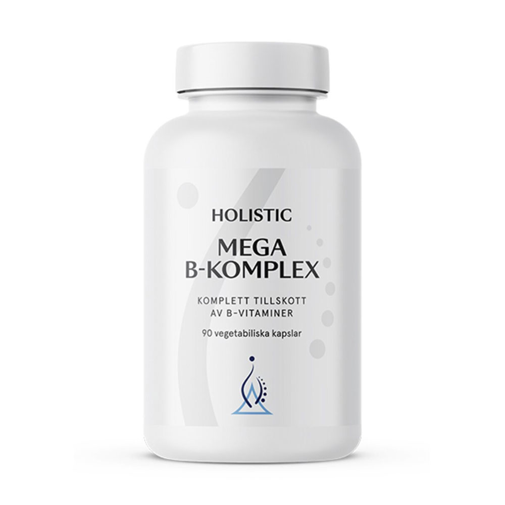 Mega B-komplex 90 kap Holistic
