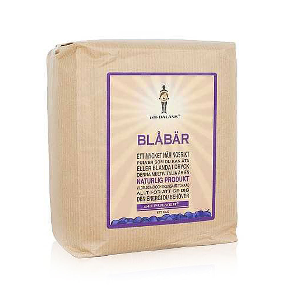 Blåbärspulver 1 kg PH Balans