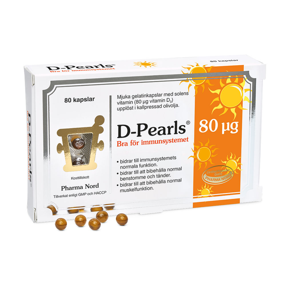 D-Pearls 80 mcg 80 kap Pharma Nord