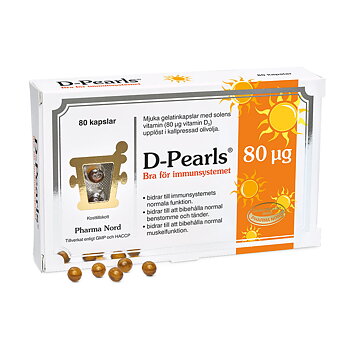 D-Pearls 80 mcg 80 kap Pharma Nord