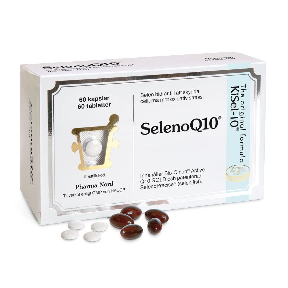 SelenoQ10 60 kap + 60 tab Pharma Nord