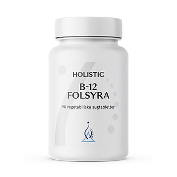 B12 + Folsyra 90 tab Holistic