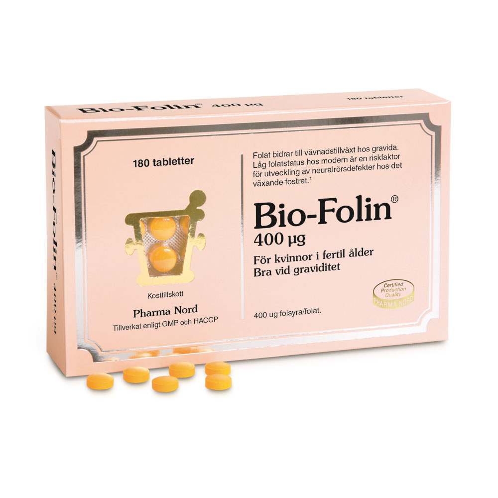 Bio-Folin 180 tab Pharma Nord