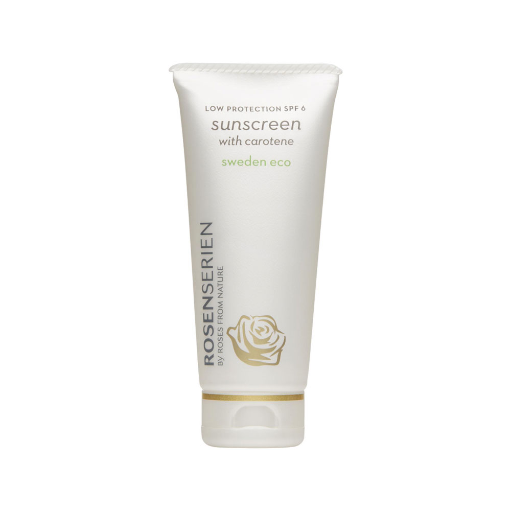 Sunscreen with Carotene EKO 100 ml Rosenserien