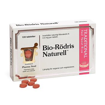 Bio-Rödris Naturell 120 tab Pharma Nord
