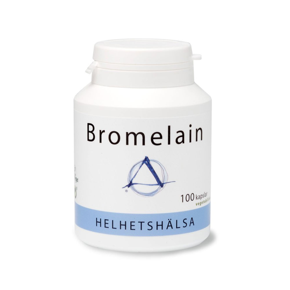 Bromelain enzymtillskott 100 kap Helhetshälsa