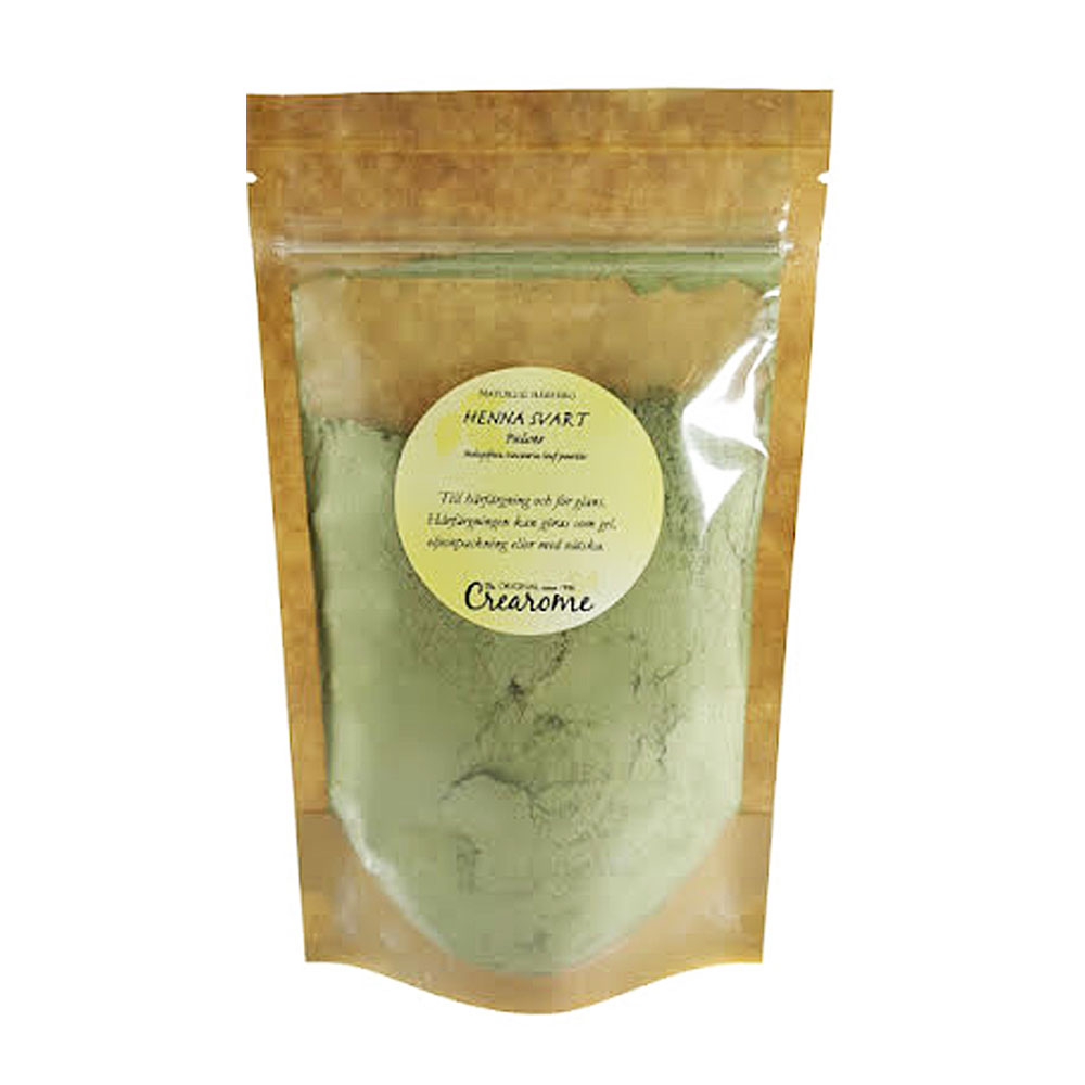 Hennapulver svart 100 g Crearome