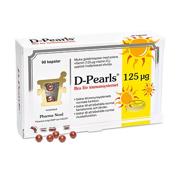 D-pearls 125 mcg 90 kap Pharma Nord