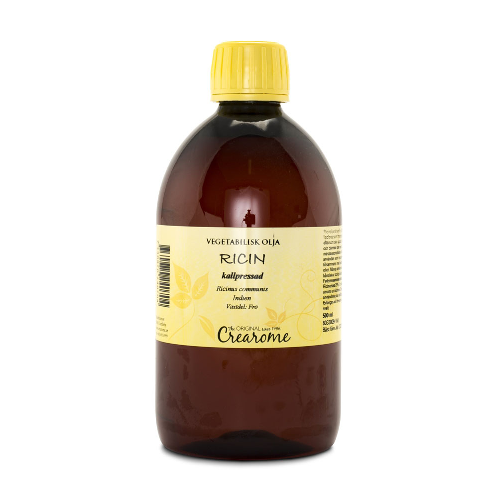 Ricinolja kallpressad EKO 500 ml Crearome