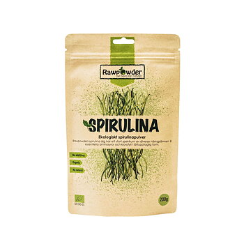Spirulina pulver 200 g Rawpowder