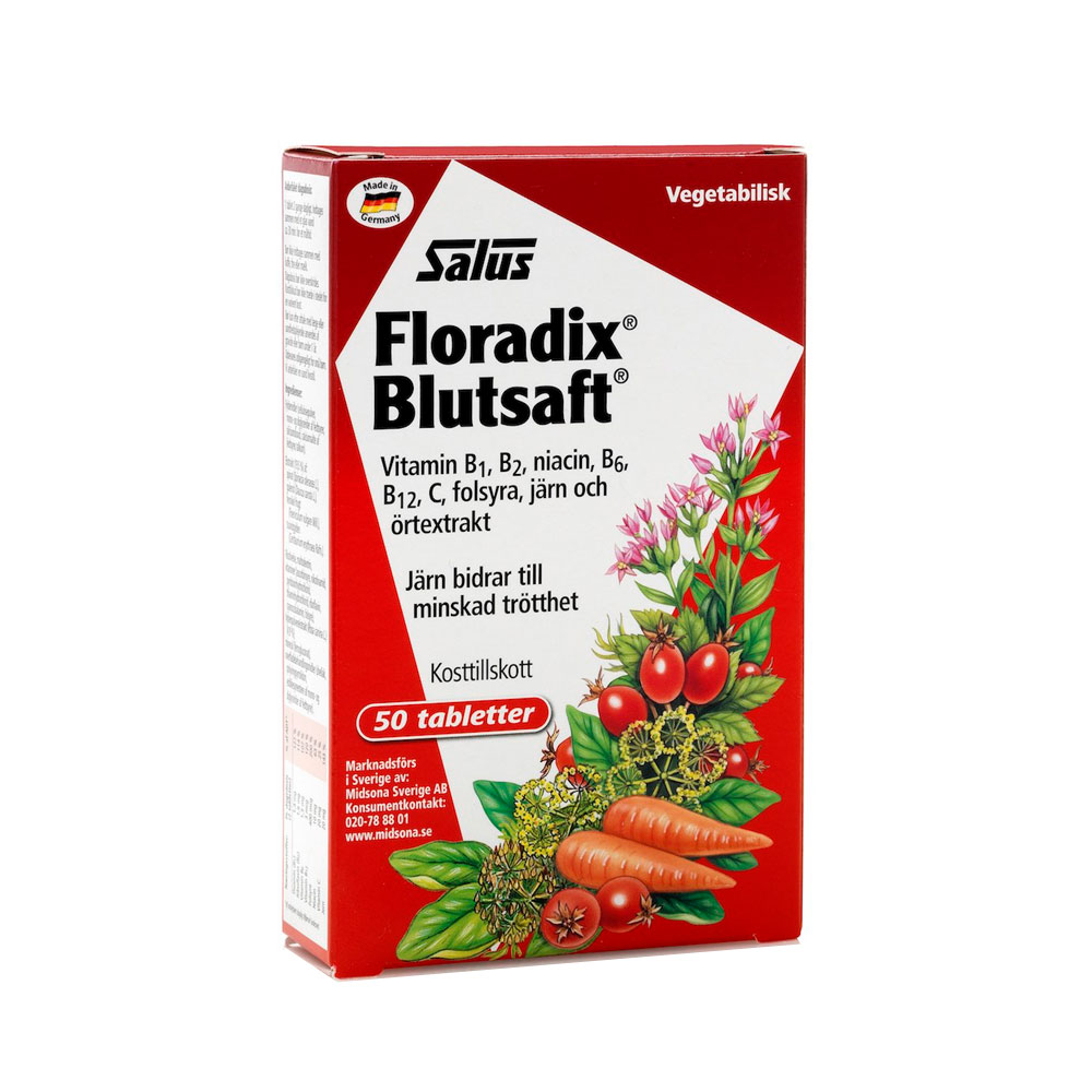Midsona Floradix Blutsaft 50 tab Salus