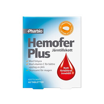 Hemofer Plus 60 tab Pharbio