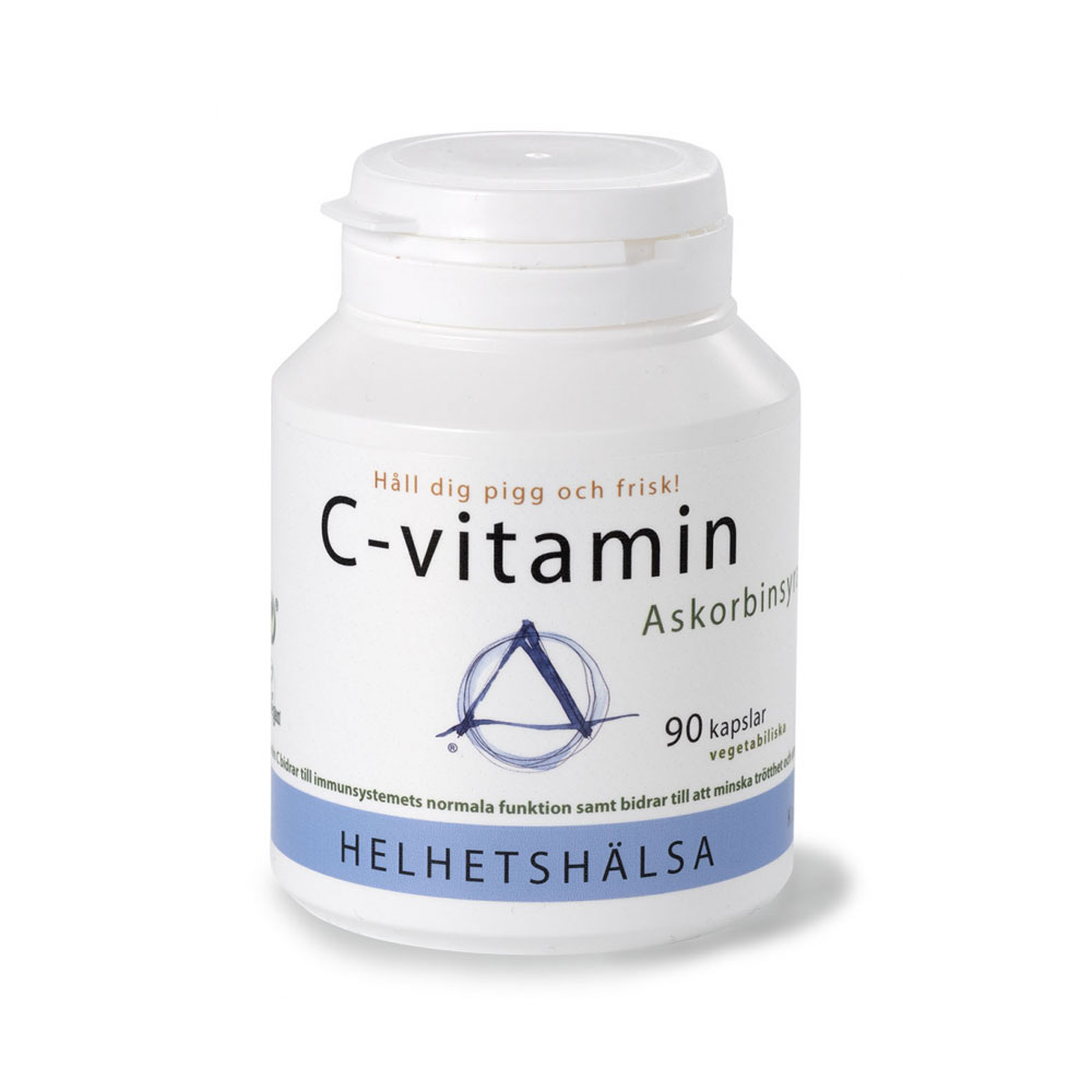 C-vitamin askorbinsyra 90 kap Helhetshälsa