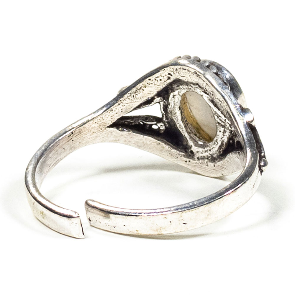 Ring med bergskristall - 2
