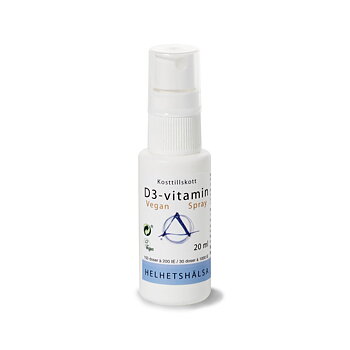 D-vitamin Vegan spray 20 ml 75 dagsdoser Helhetshälsa