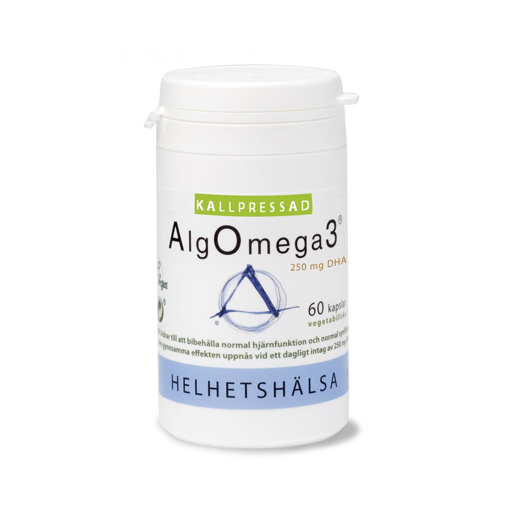 AlgOmega kallpressad 60 kap Helhetshälsa