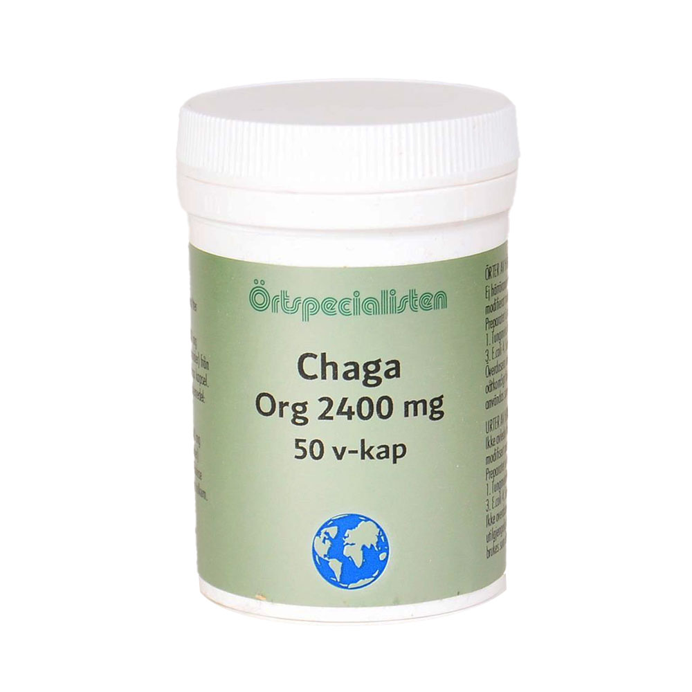 Chaga Bio 2400mg 50 kap Örtspecialisten