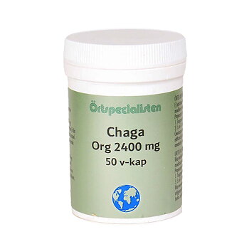 Chaga Bio 2400mg 50 kap Örtspecialisten