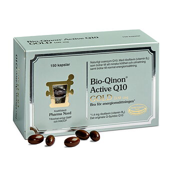 Bio-Qinon Active Q10 Gold 100 mg 150 kap Pharma Nord