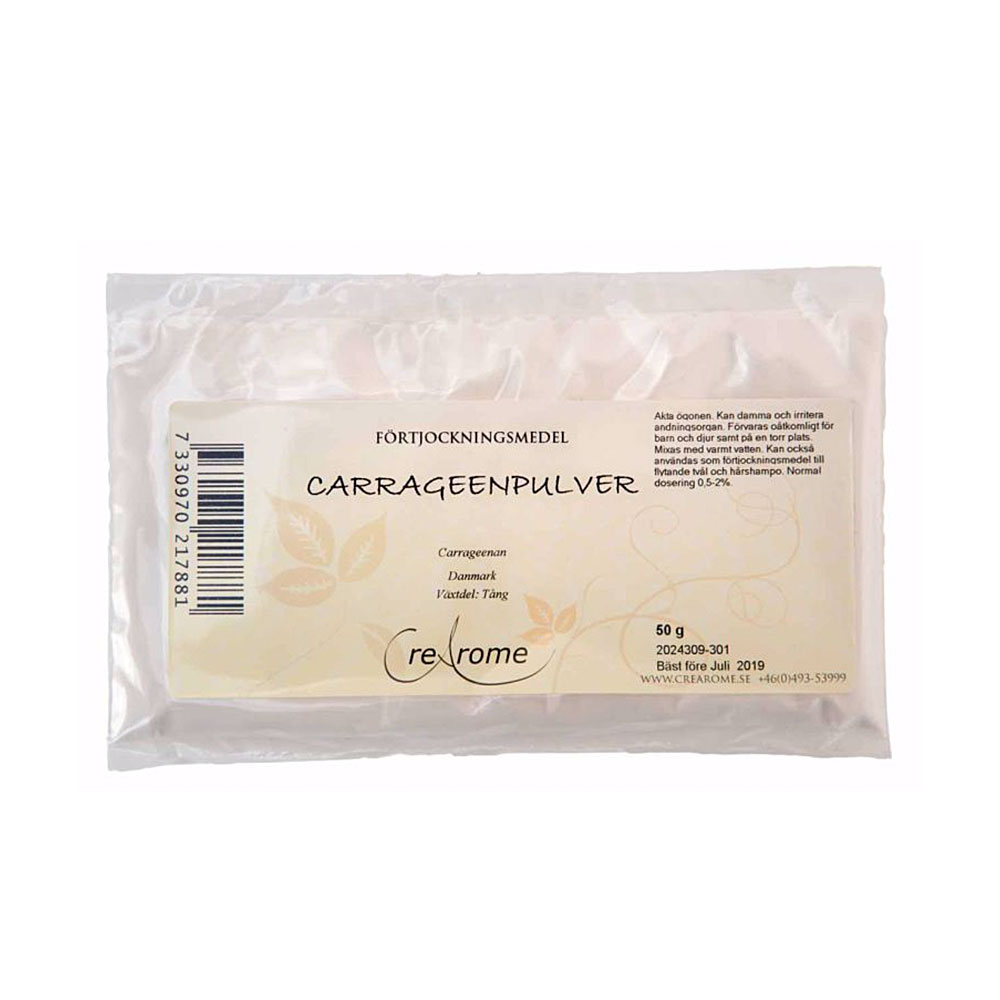 Carrageenpulver 50 g Crearome