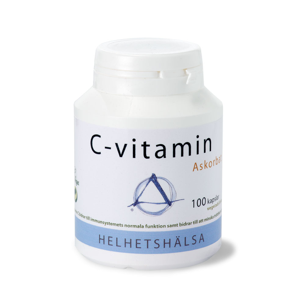 C-vitamin askorbat 100 kap Helhetshälsa